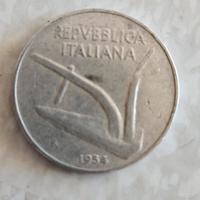 MONETA 10 Lire del 1954 RARA