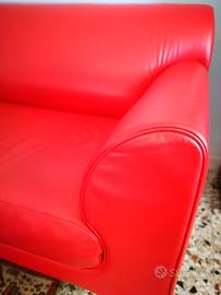 Poltrona FRAU - Divano in Pelle Pregiata 3 Posti