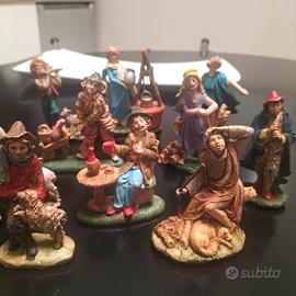 Statuine presepe vintage 