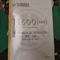 manuale officina ,TT 600 59 x
