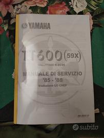 manuale officina ,TT 600 59 x