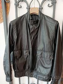 Giacca sartoriale uomo vintage in vera pelle