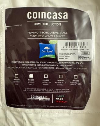 Piumone tecnico invernale singolo – NUOVO