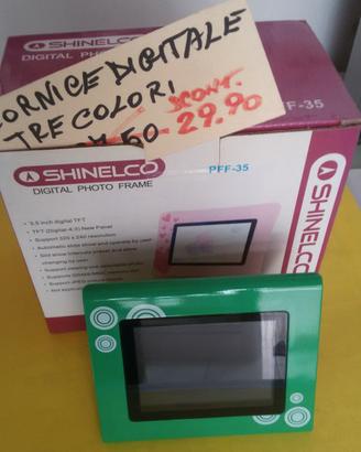 CORNICE digitale Shinelco lettore FOTO da SD