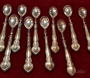 Set di 10 cucchiaini vintage 