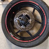 cerchio posteriore completo di disco