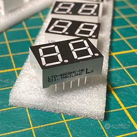 Display a LED 7 segmenti set da 10 pezzi