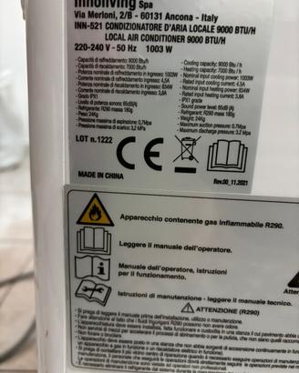 pinguino portatile. 9000 btu