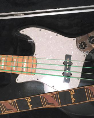 Basso elettrico FENDER JAZZ BASS NERO Madreperla f