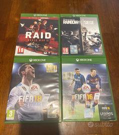 Lotto 4 giochi ixbox