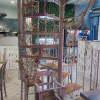  scala a chiocciola con scalini legno Rovere 