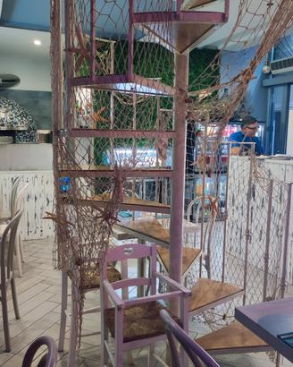  scala a chiocciola con scalini legno Rovere 