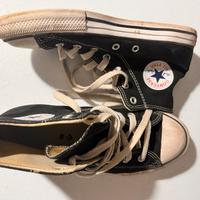 Scarpe Allstar alte n.35 nere