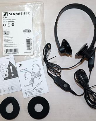 Cuffie Sennheiser Impact SC60 headset USB