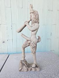 statua vintage dio della fertilità Pan