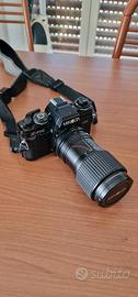 Minolta X700 reflex, obiettivi e accessori. 