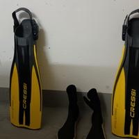 Pinne sub per immersione