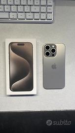 IPhone 15 pro come nuovo da 256gb