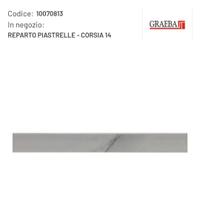 Battiscopa emotion statuario 60x7x1 cm 5 Cartoni