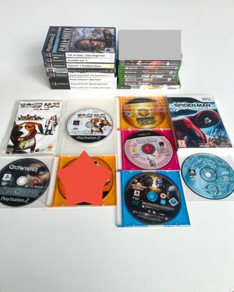 giochi console ps1 ps2 ps3 xbox 360 xbox One Wii