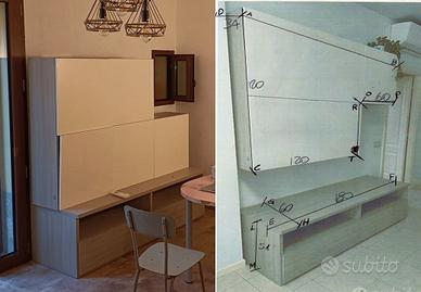 MOBILI PENSILI E BASI TV – BOX DOCCIA ARTIGIANALE