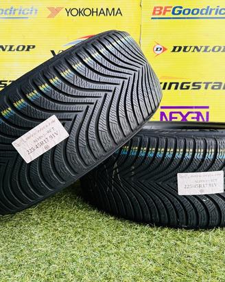 X2: Invernali 225/45R17 91V -MICHELIN RFT- al 80%