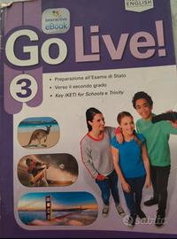 Libri di inglese "Go Live 3" 3°anno scuola media+E
