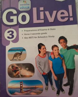 Libri di inglese "Go Live 3" 3°anno scuola media+E
