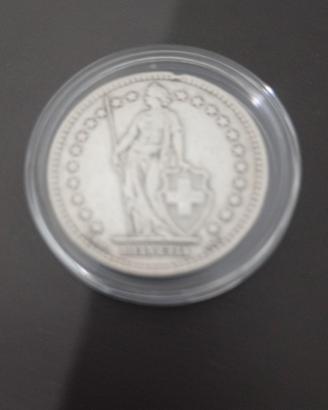 Moneta 2 franchi svizzeri 1943