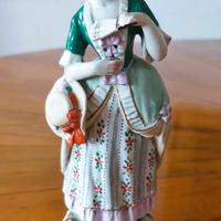 Porcellana Capodimonte Donna Anni '50