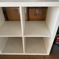 Scaffale IKEA KALLAX 4 vani - Bianco (Già montato)