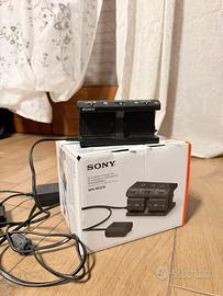 Sony npa-mqz1 caricabatterie multiplo fotocamere