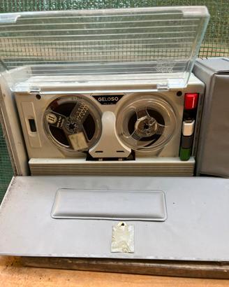 Registratore e riproduttore audio geloso 1950
