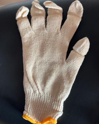 Guanti cotone in filo