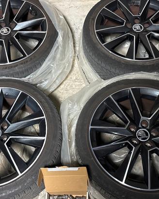 Cerchioni in lega originali diamantati Skoda