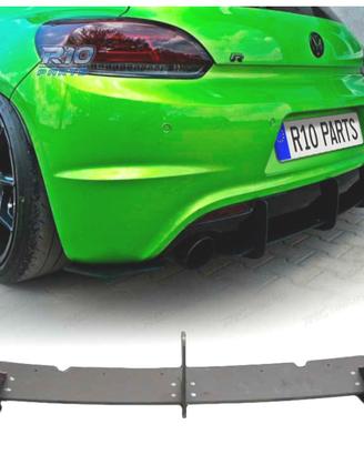 DIFFUSORE VOLKSWAGEN VW SCIROCCO R 08-13 NERO