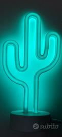 Lampada Led Effetto Neon - Cactus - It's a Sign