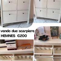scarpiere Hemnes Ikea