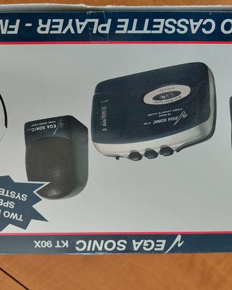 Walkman Cassette + Radio FM Vega Sonic KT 90X