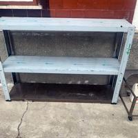 Scaffale in acciaio inox