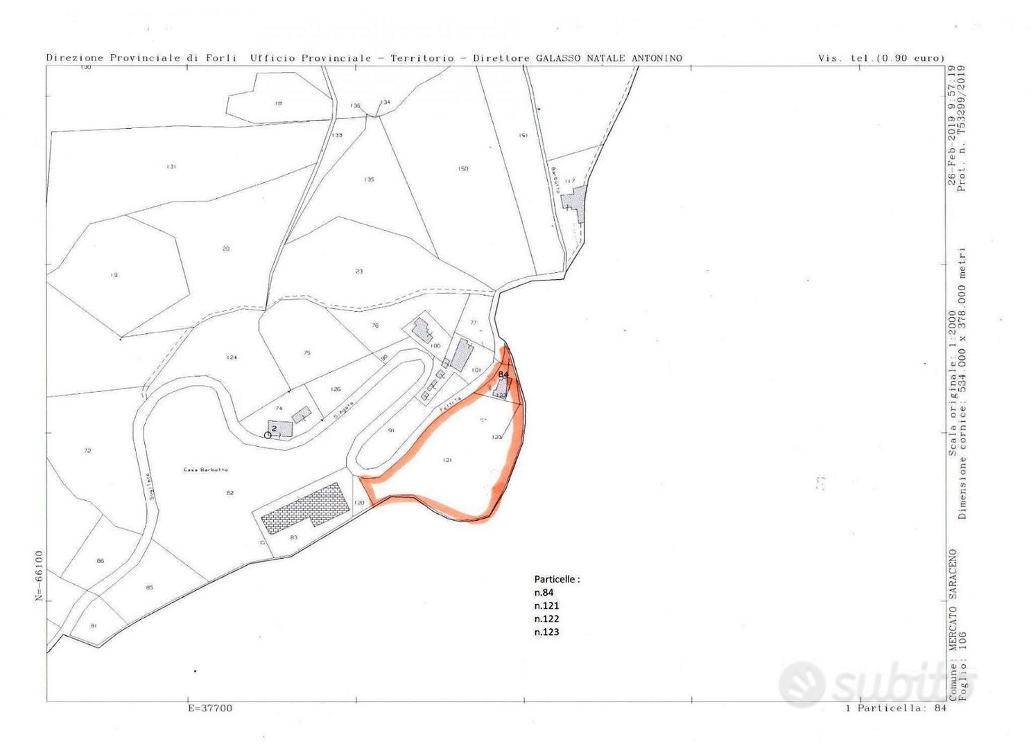 Rustico 358 m² da ristrutturare Mercato Saraceno - Altro