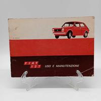 Libretto Uso E Manutenzione Fiat 127