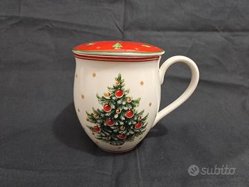 Villeroy e Boch tazza natalizia con coperchio