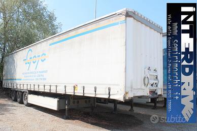 Semirimorchio centinato francese Krone piantane