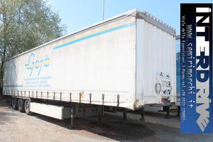 Semirimorchio centinato francese Krone piantane