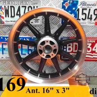 Harley Davidson cerchio ruota lega raggi 16 19 21