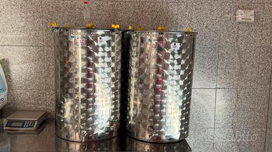 fermentatore 100 litri in acciaio inox
