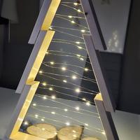 Albero di Natale artigianale in legno