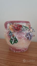 vaso portafiori portapiante vintage