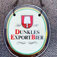 Insegna tabella birra Franziskaner vintage